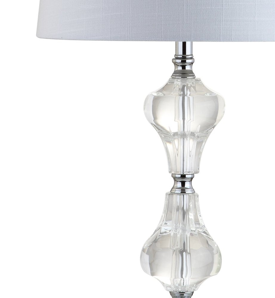 26" Silver Urn Table Lamp With Empire Shade. Table lamp isolated on a plain white background, in a silver finish.