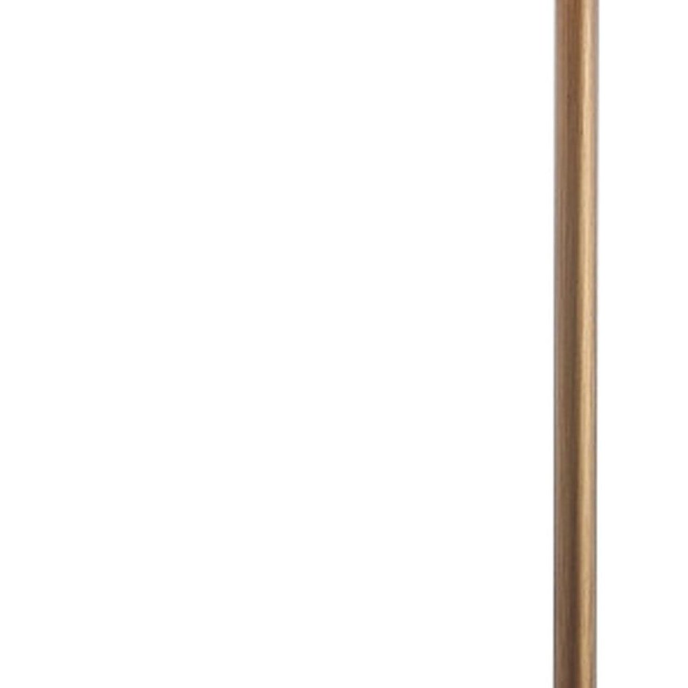 29" White Globe Table Lamp With Globe Shade. Table lamp isolated on a plain white background.