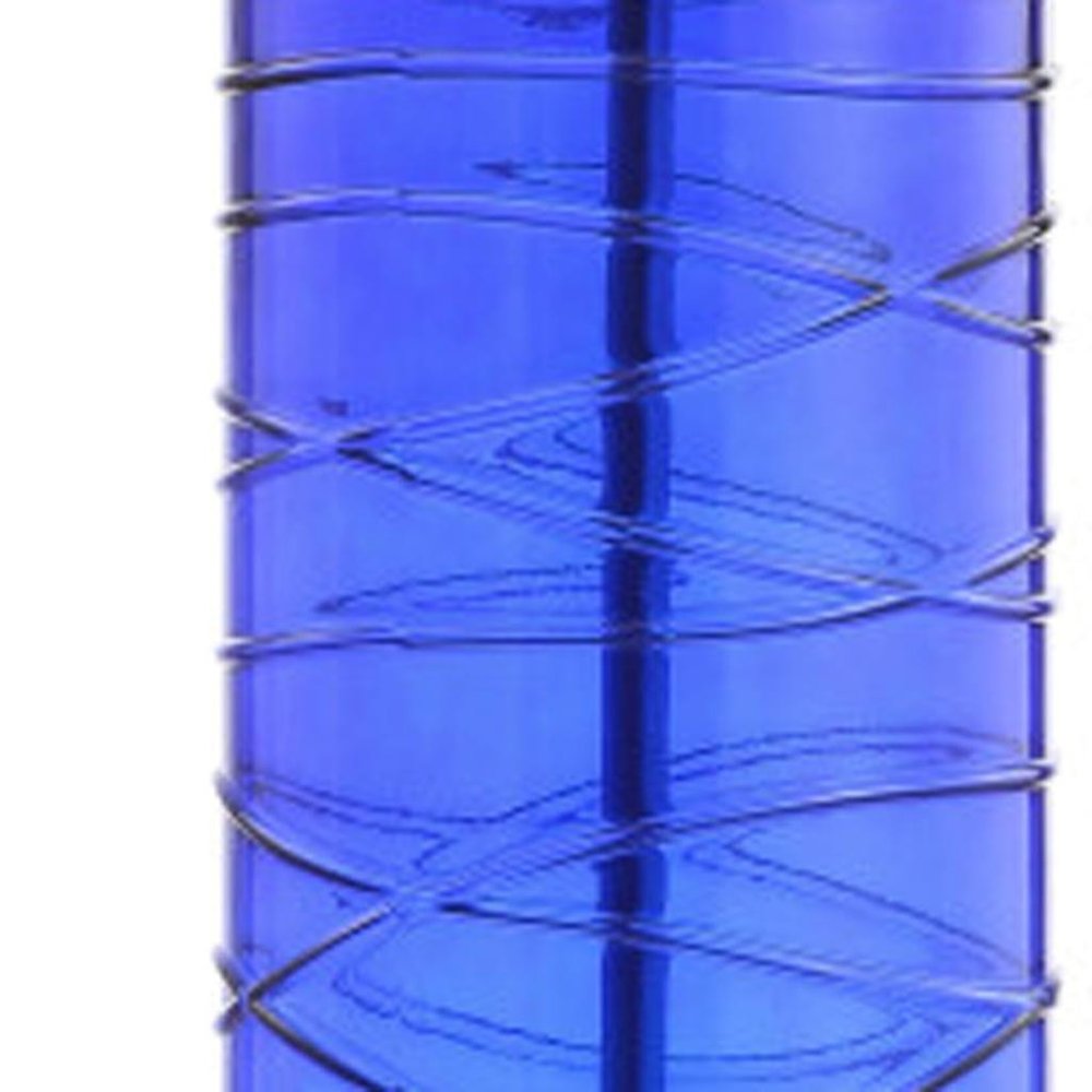 Set of Two 28" Clear Novelty Table Lamps With Globe Shades
