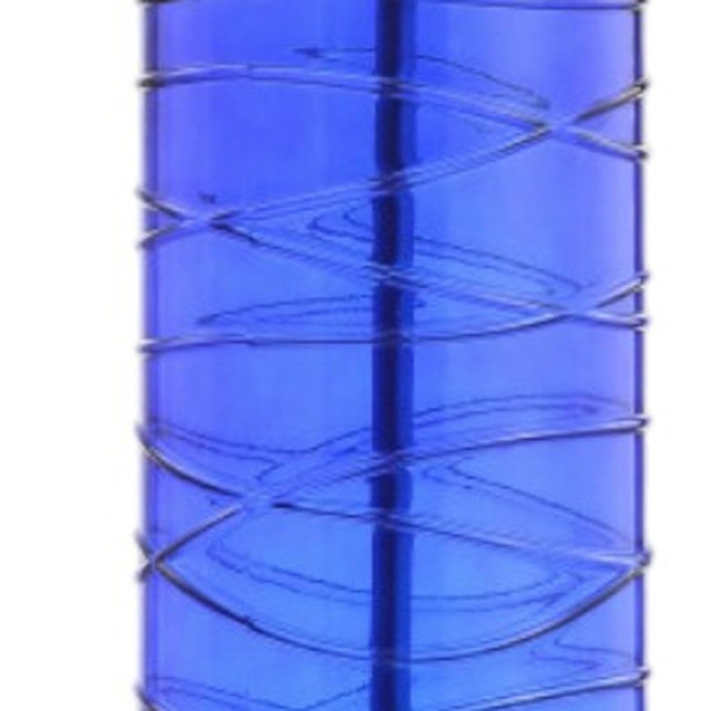 Set of Two 28" Clear Novelty Table Lamps With Globe Shades