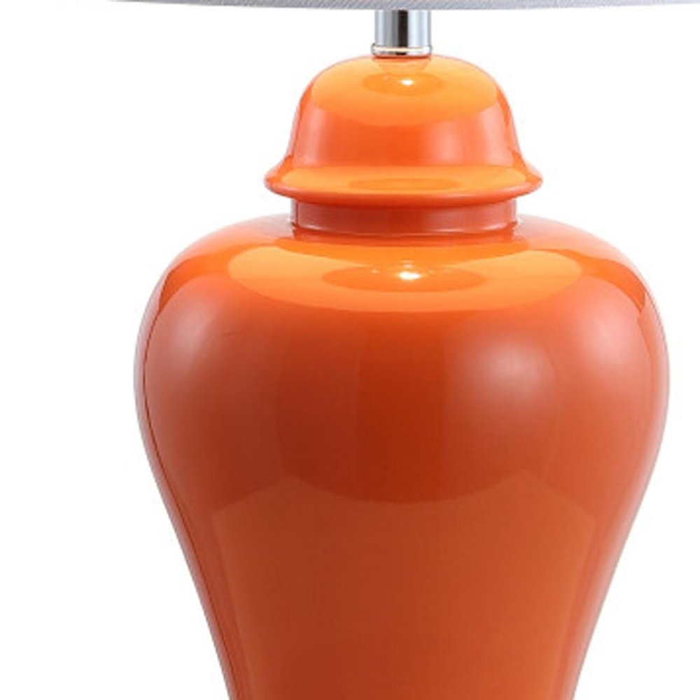Set of Two 27" Clear Novelty Table Lamps With Globe Shades