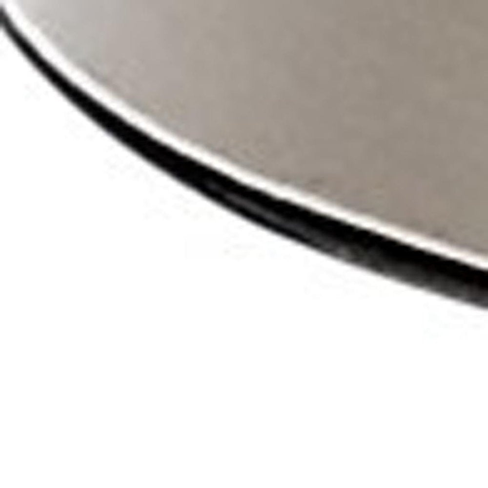 Set of Two 26" Nickel Novelty Table Lamps With Empire Shades - SKU 716029
