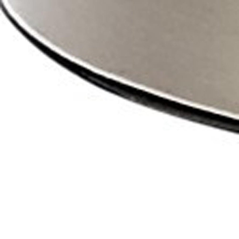 Set of Two 26" Nickel Novelty Table Lamps With Empire Shades - SKU 716029