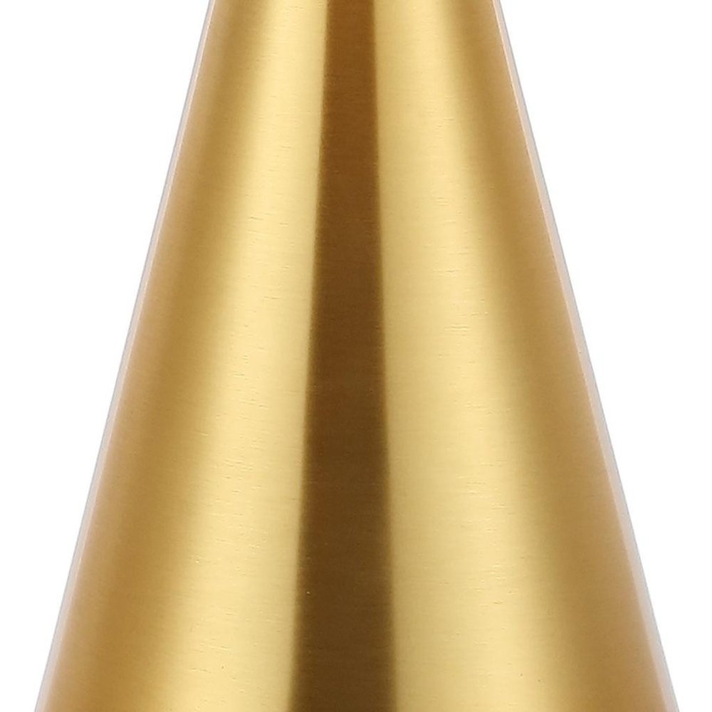 Set of Two 26" Black Novelty Table Lamps With Empire Shades