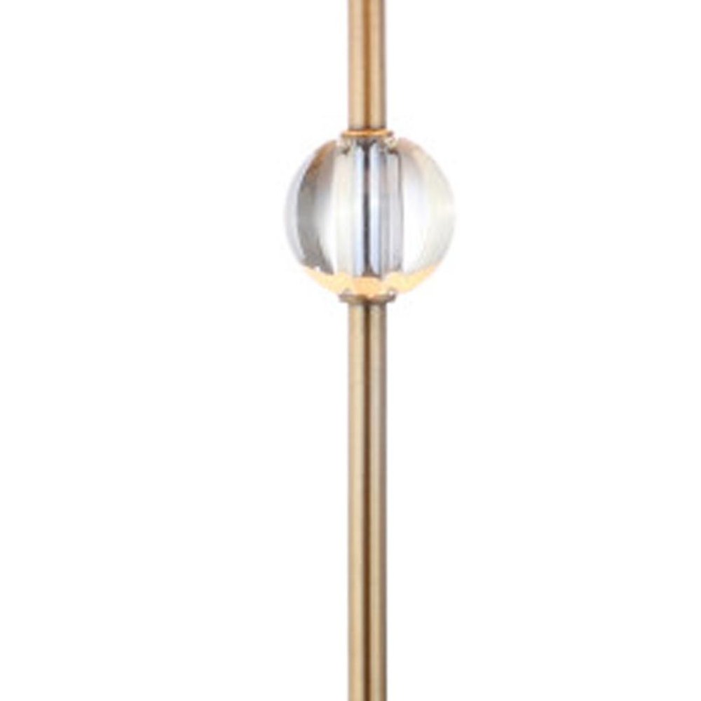 Set of Two 30" White Table Lamps With Drum Shades