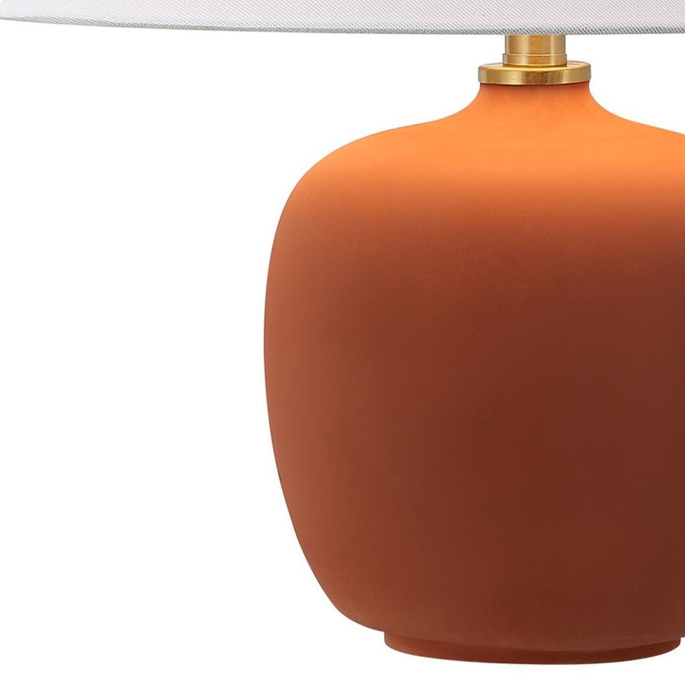 Set of Two 18" Clear Novelty Table Lamps With Empire Shades