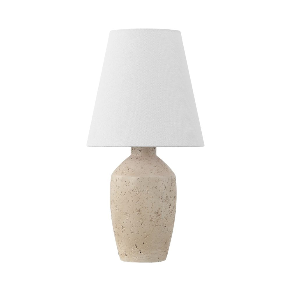 Set of Two 19" Cream Urn Bedside Lamps With Empire Shades on a white background