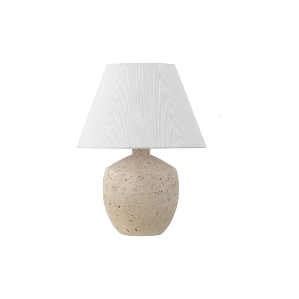 Set of Two 18" Clear Novelty Table Lamps With Empire Shades