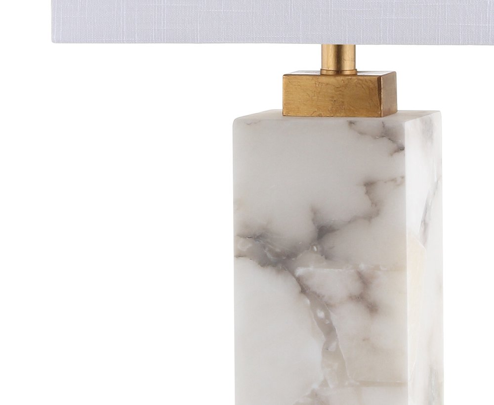 28" Gold Novelty Table Lamp With Shade. Table lamp isolated on a plain white background, in a gold finish.