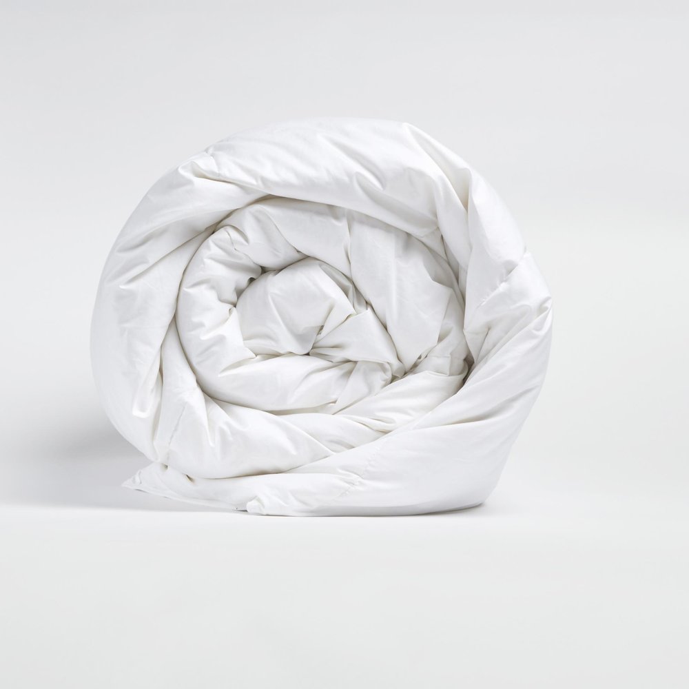 White Queen Cotton Washable Microfiber Down Alternative Comforter