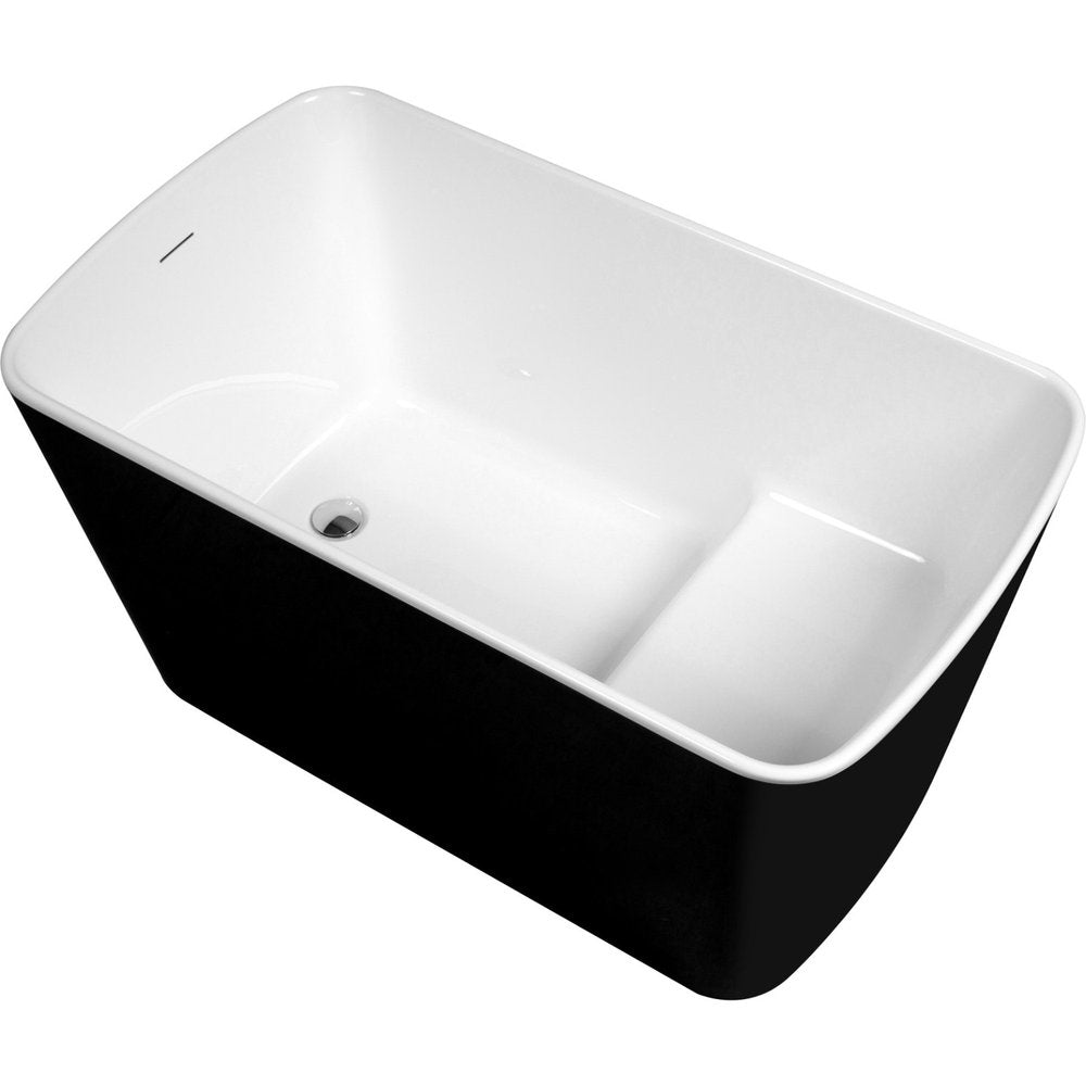 49" White Acrylic Bath Tub