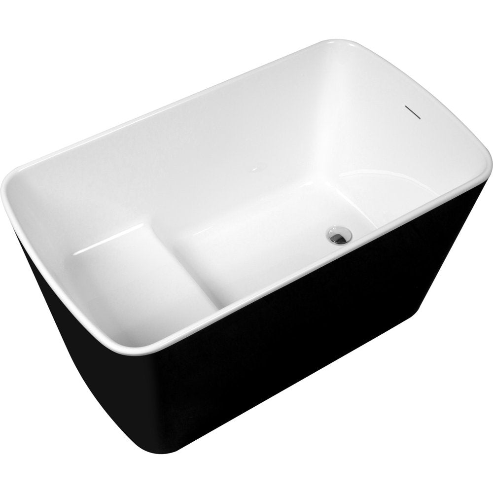 49" White Acrylic Bath Tub