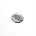 47" White Acrylic Bath Tub. Bathtub isolated on a plain white background, showing its white color.