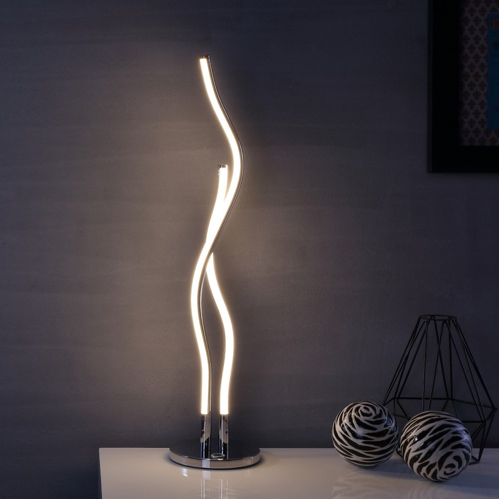 Detail view of 26" Silver Novelty Table Lamp, filling the frame with the surface texture.