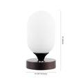 8" Antiqued Bronze Novelty USB Table Lamp