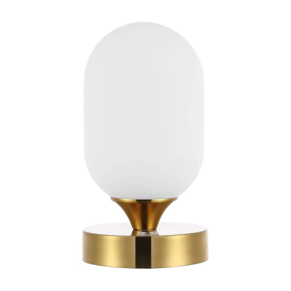 8" Gold Novelty USB Table Lamp