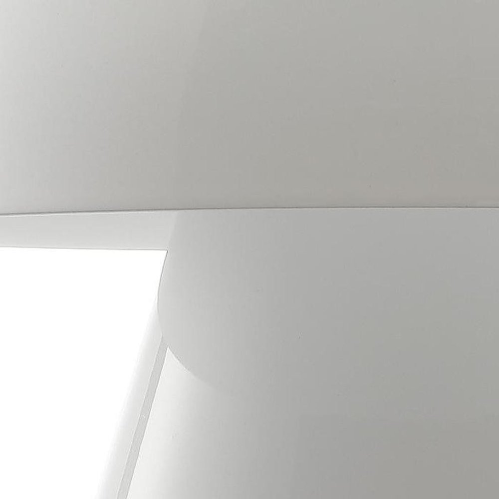 7" Clear Novelty USB Table Lamp With Globe Shade