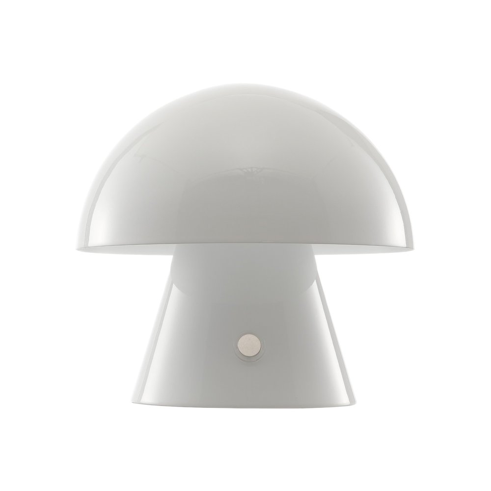 7" Clear Novelty USB Table Lamp With Globe Shade