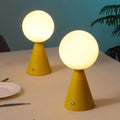 Set of Two 12" Clear Lighthouse USB Table Lamps