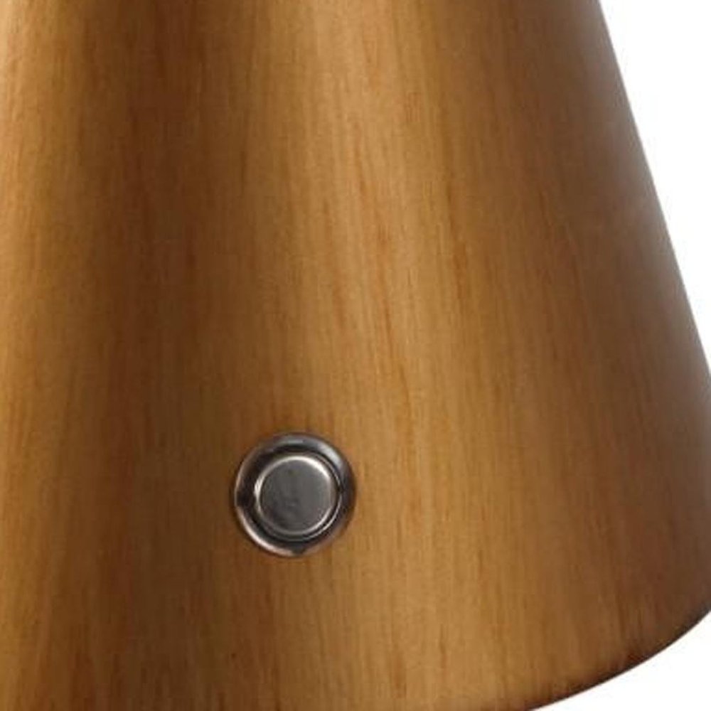 Set of Two 12" Clear Lighthouse USB Table Lamps