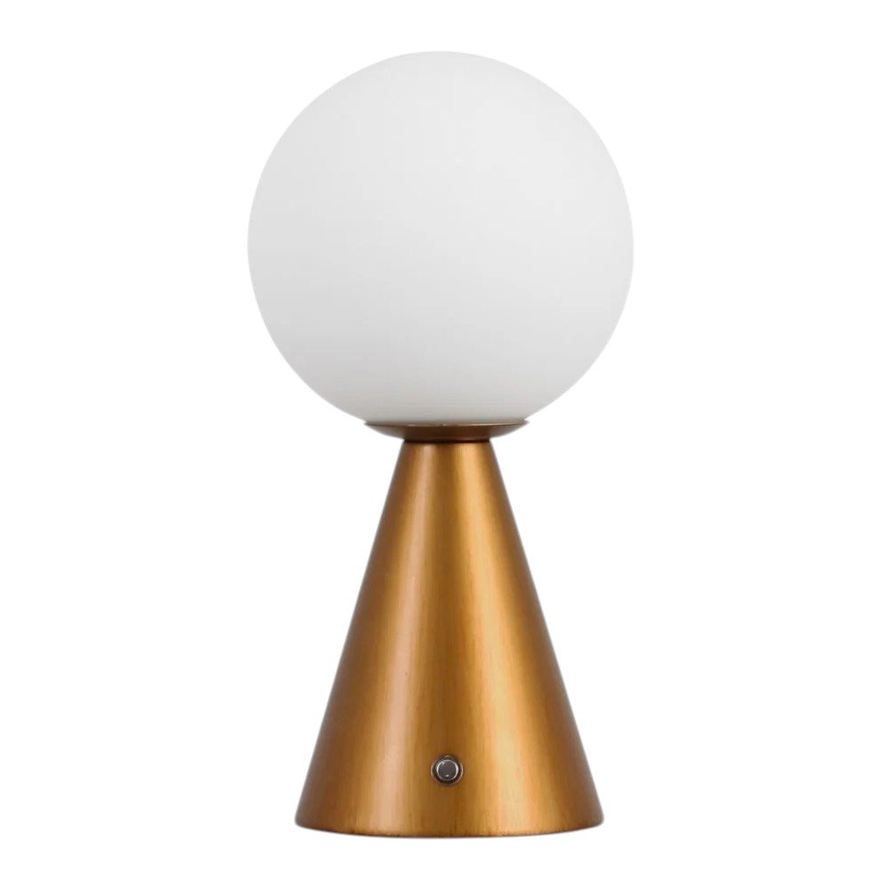 Set of Two 12" Clear Lighthouse USB Table Lamps