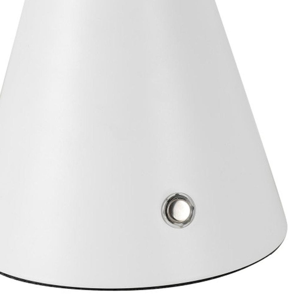 Set of Two 12" Clear Lighthouse USB Table Lamps