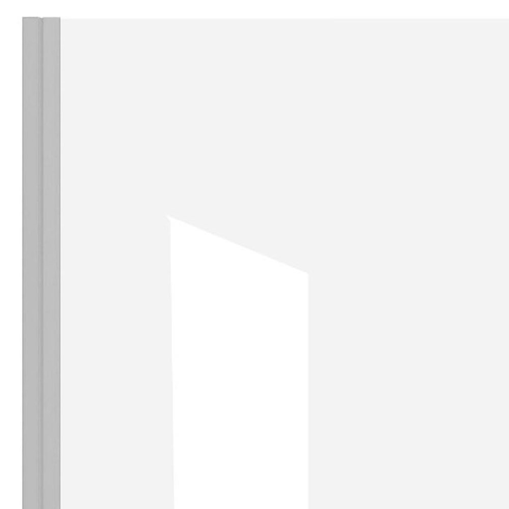 72" X 34" Aluminum and Tempered Glass Shower Door