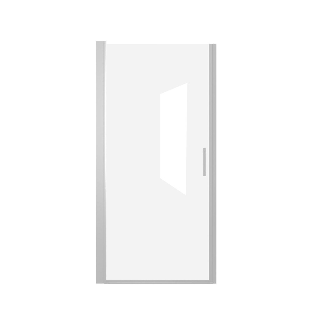 72" X 24" Aluminum and Tempered Glass Shower Door