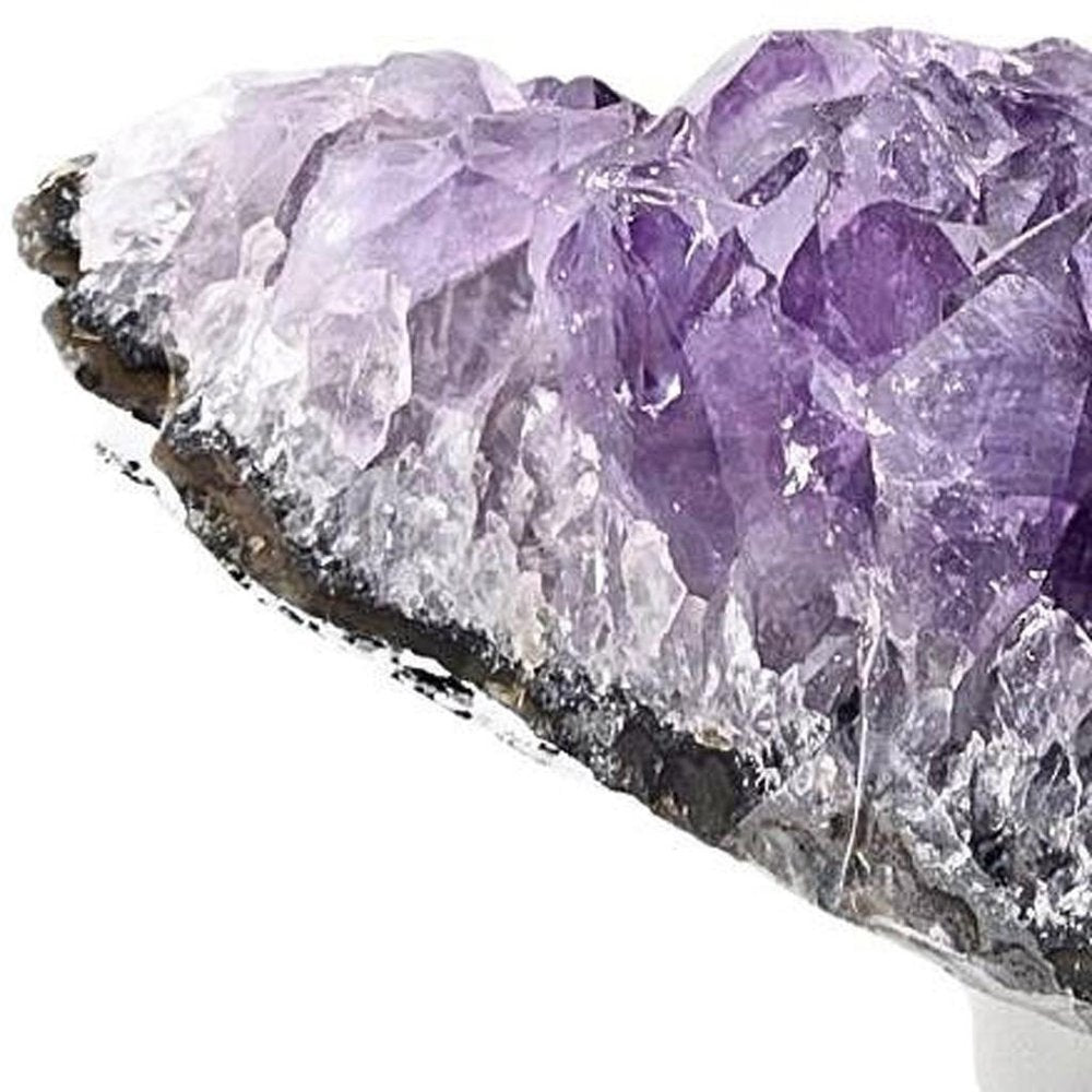 3" Purple Glass Crystal