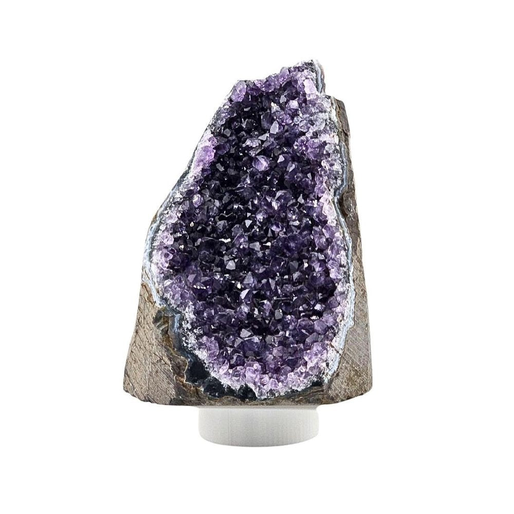 5" Purple Glass Crystal