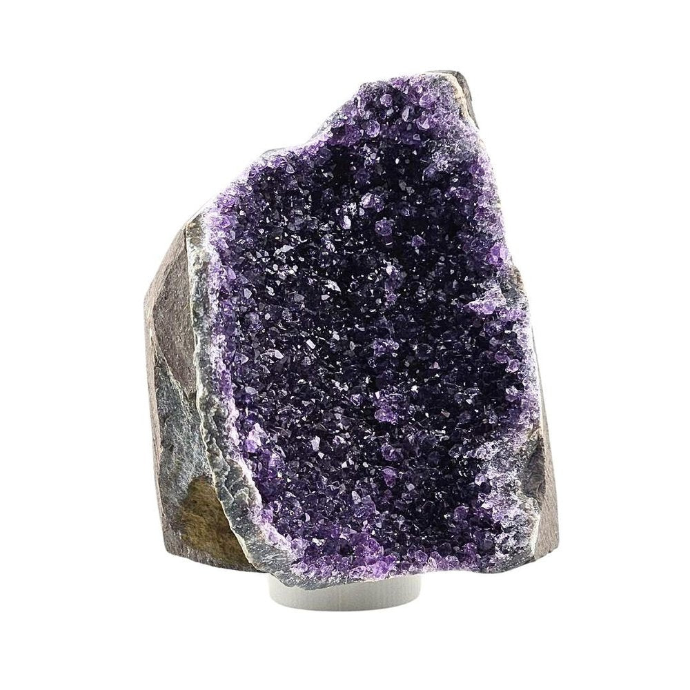 7" Purple Glass Crystal