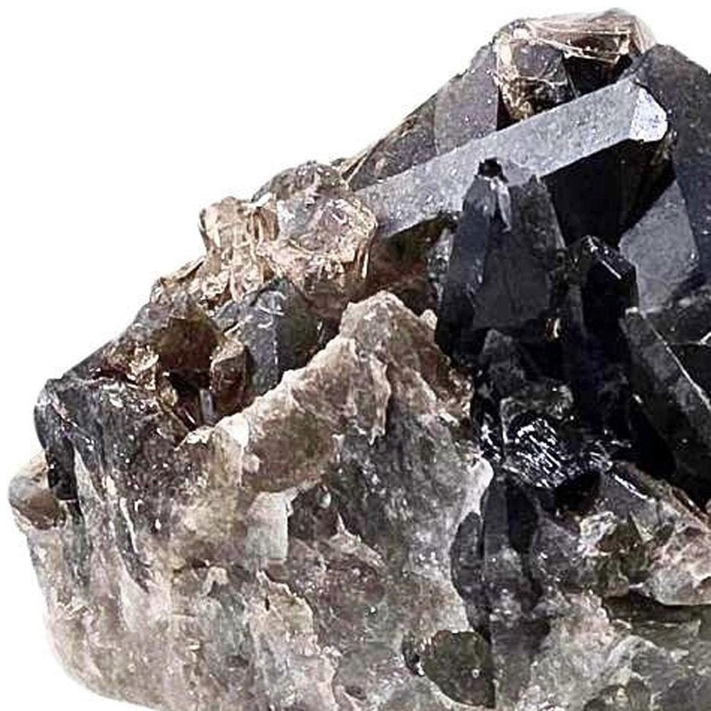 5" Black Glass Crystal