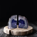 7" Purple Glass Crystal