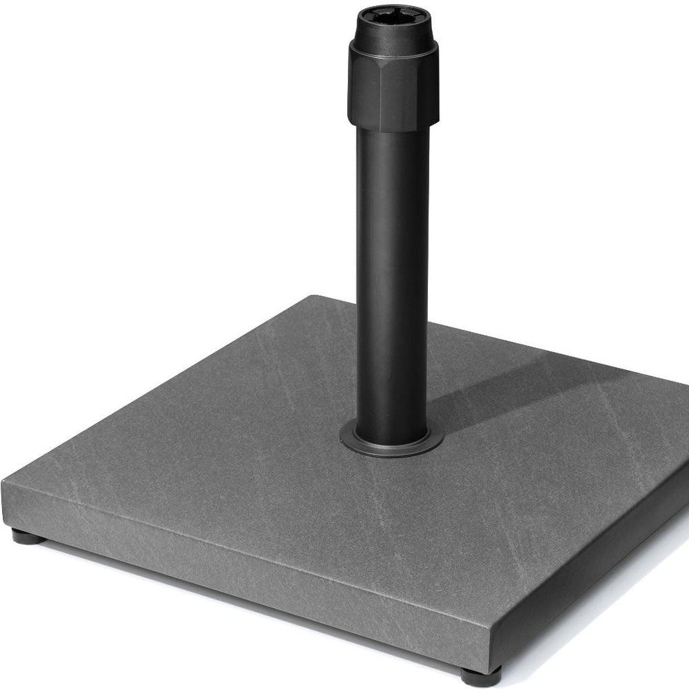 Gray Market Umbrella Steel In Ground Adjustable Umbrella Base