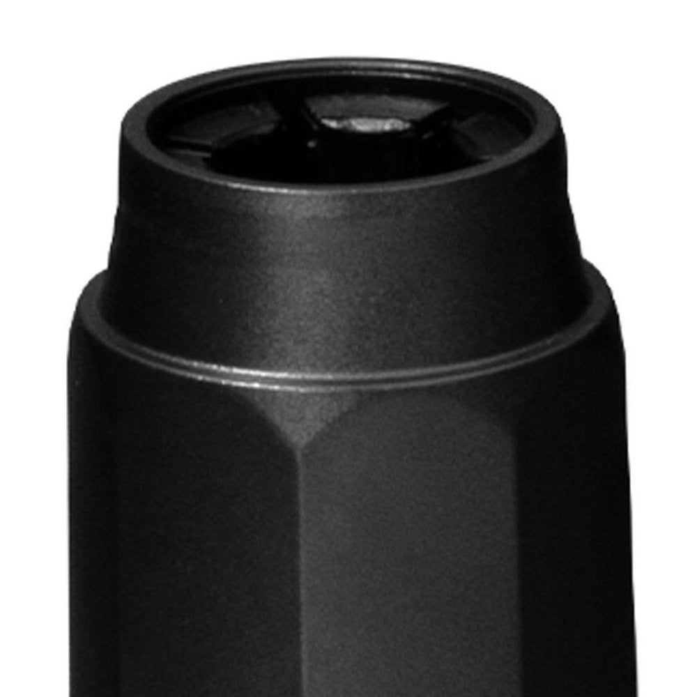 White Market Umbrella Steel In Ground Adjustable Umbrella Base With Wheels - 16.53" H x 17.72" W x 17.72" D