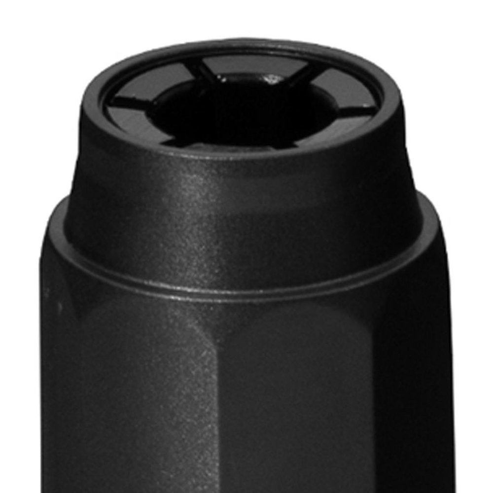 White Market Umbrella Steel In Ground Adjustable Umbrella Base With Wheels - with Locking Wheels