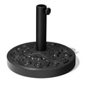 Black Market Umbrella Fillable Steel In Ground Adjustable Umbrella Base - SKU 721691 on a white background
