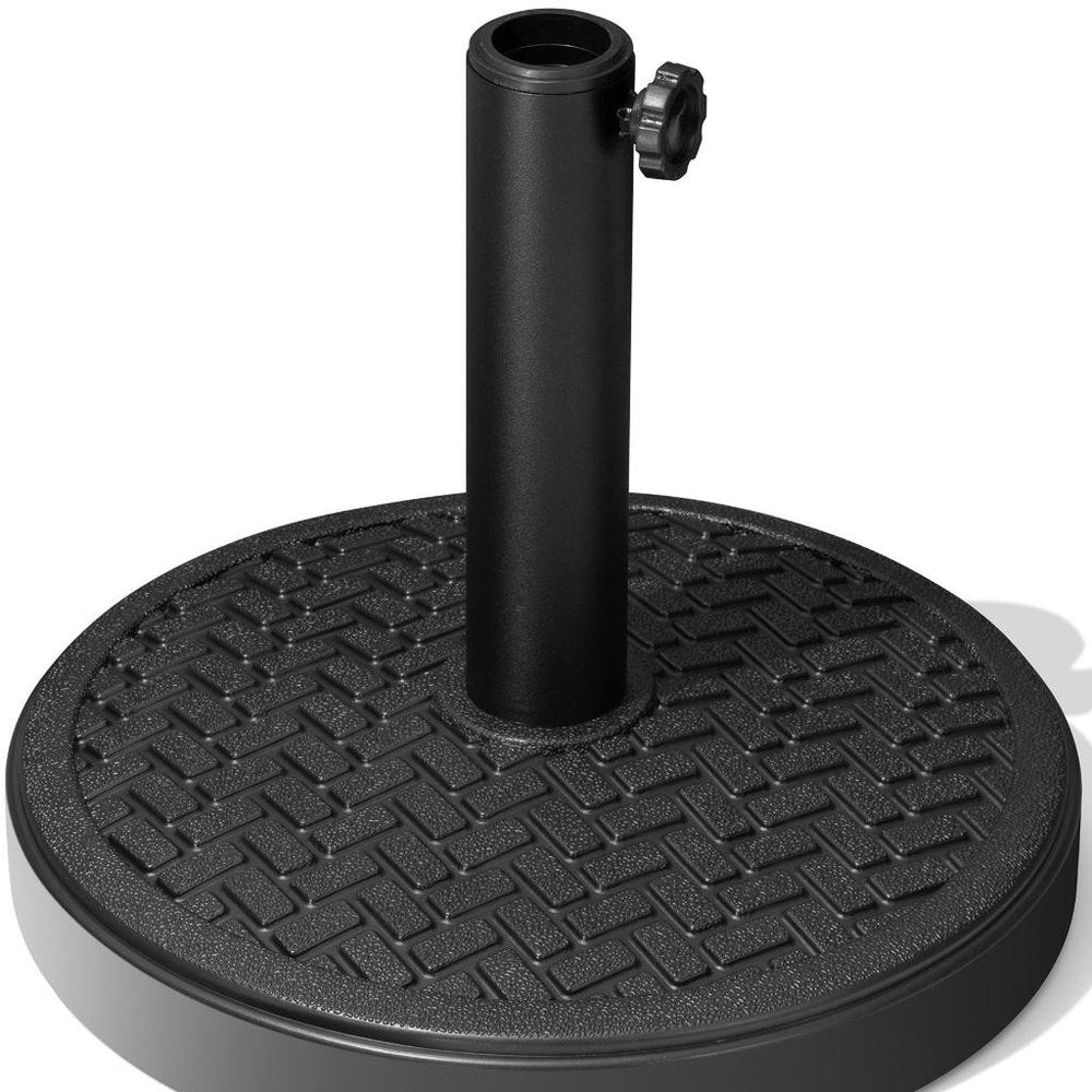 Black Market Umbrella Fillable Steel In Ground Adjustable Umbrella Base - SKU 721693