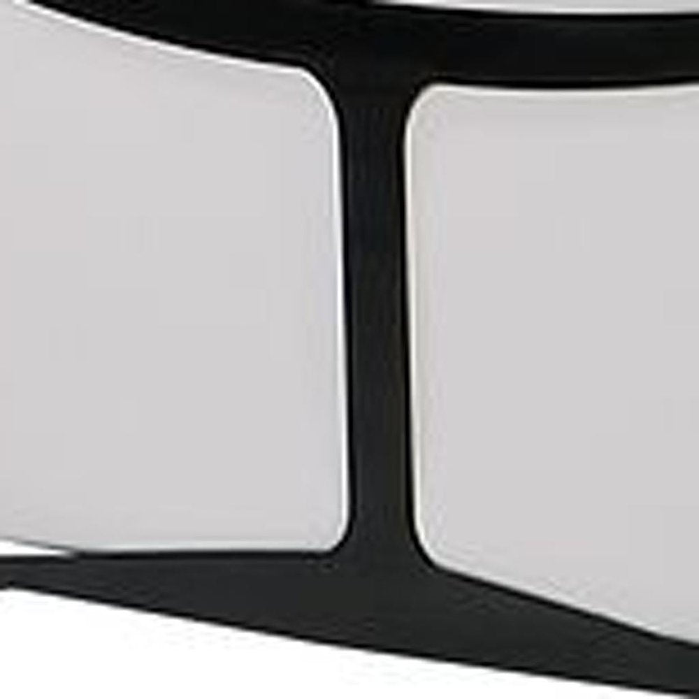 Three Piece White Italian Leather Six Person Seating Set