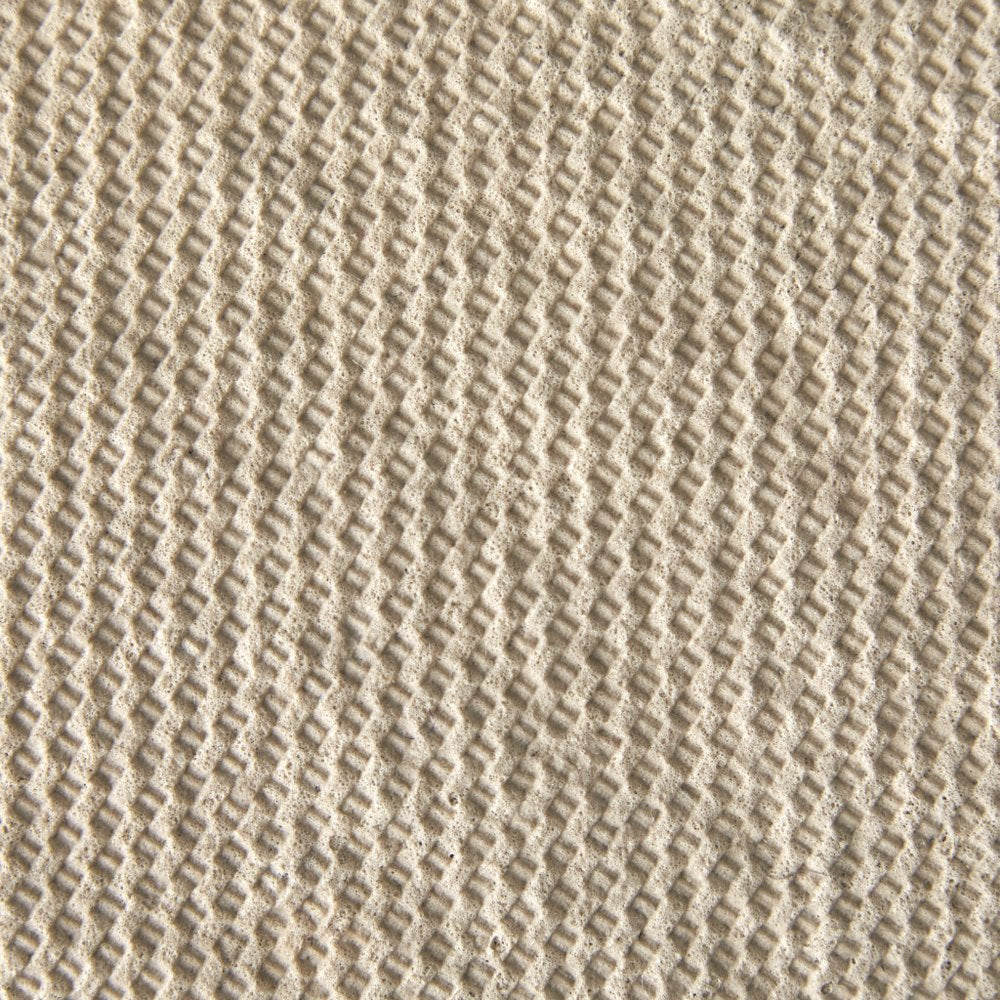 6' Round Gray Non Slip Rug Pad