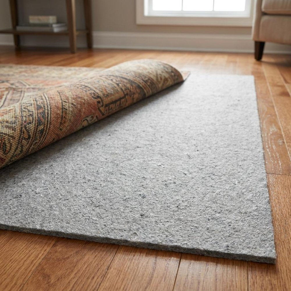 8' x 10' Gray Non Slip Rug Pad