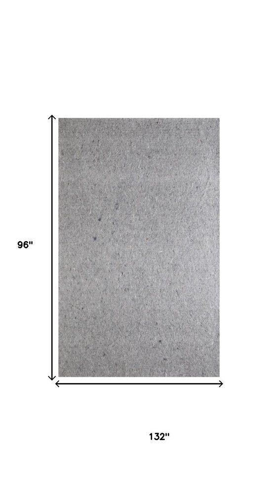 6' x 9' Gray Non Slip Rug Pad