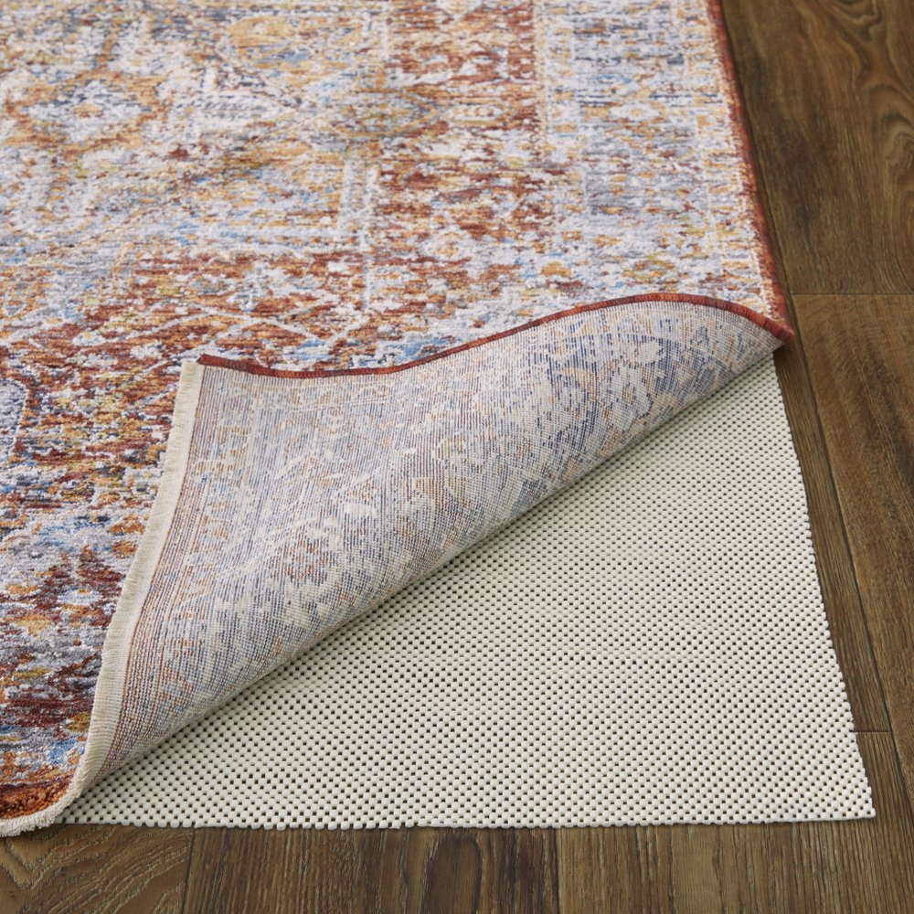 6' x 9' White Non Slip Rug Pad