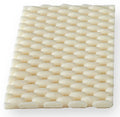 8' X 11' White Non Slip Rug Pad on a white background