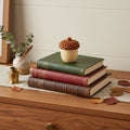 4" Brown And Ivory Unscented Dimensional Acorn Candle