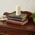 2" Ivory Day at the Spa Scented Candle Cylinder Pillar