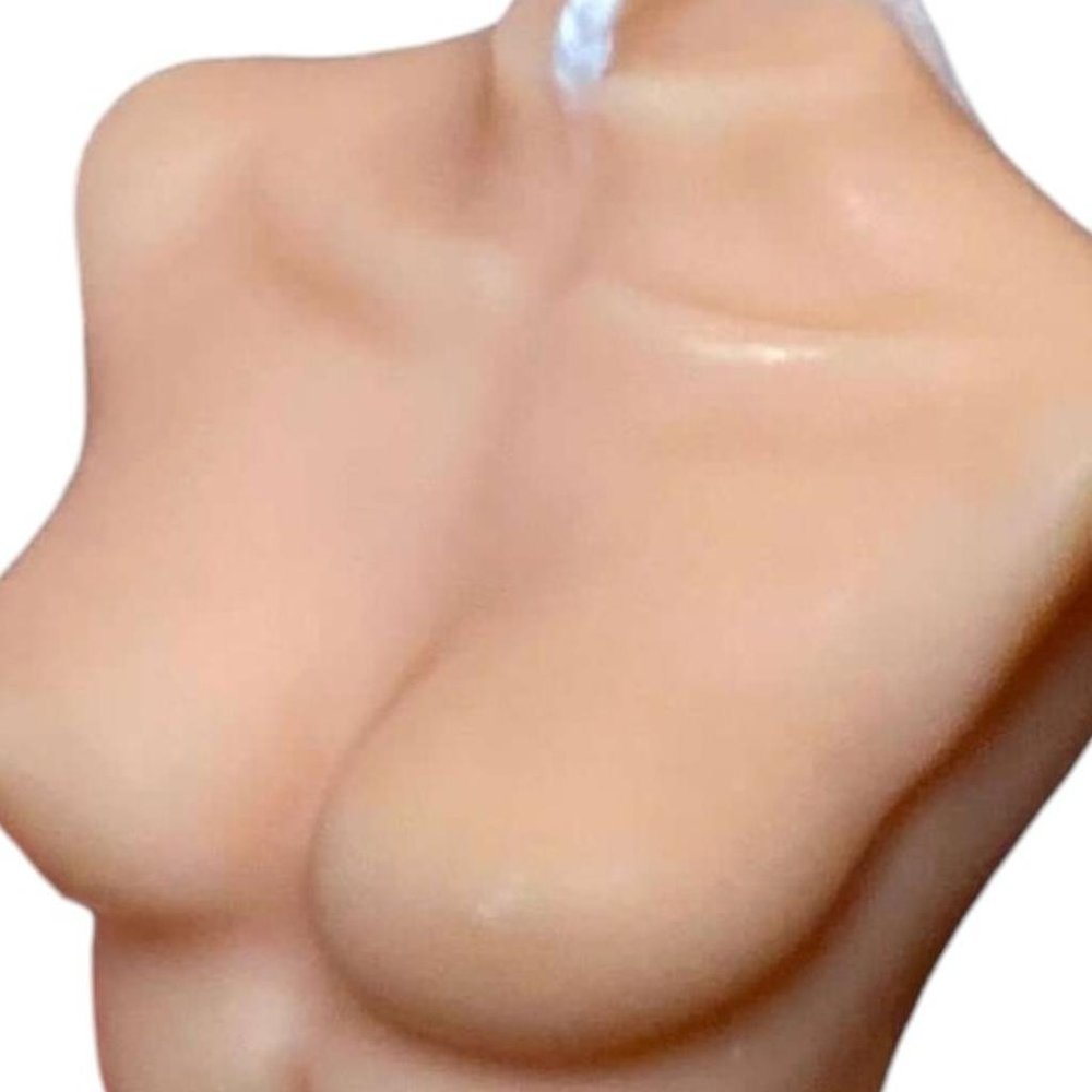4" Natural Black Ice Scented Dimensional Female Form Candle