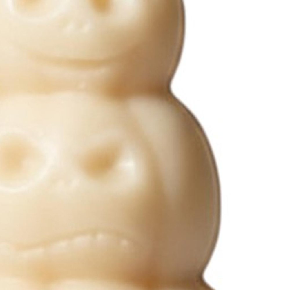 3" Ivory Pumpkin And Apple Scented Dimensional Pumpkin Candle Novelty Novelty
