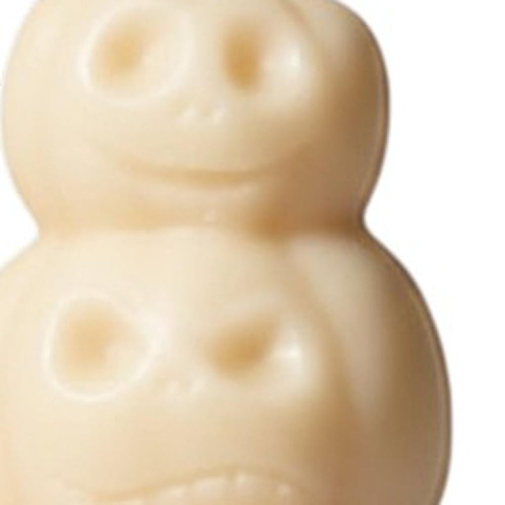 3" Ivory Pumpkin And Apple Scented Dimensional Pumpkin Candle Novelty Novelty