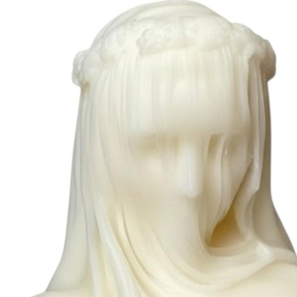 6" Ivory Vanilla Scented Dimensional Lady Candle Novelty Novelty